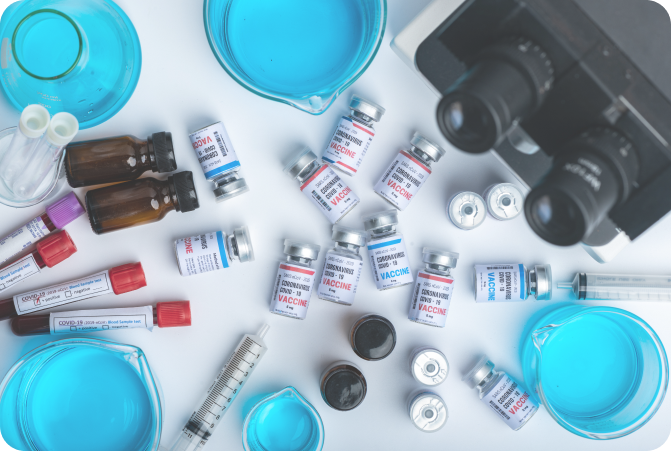 For pharmaceutical products